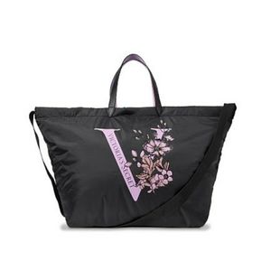 Victoria Secret V Floral Tote Bag